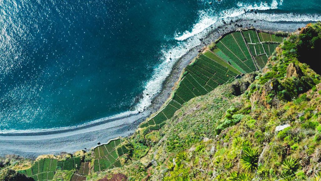 Steile Klippen und fantastische Ausblicke findet man nahezu überall an den Küstenlinien von Madeira.