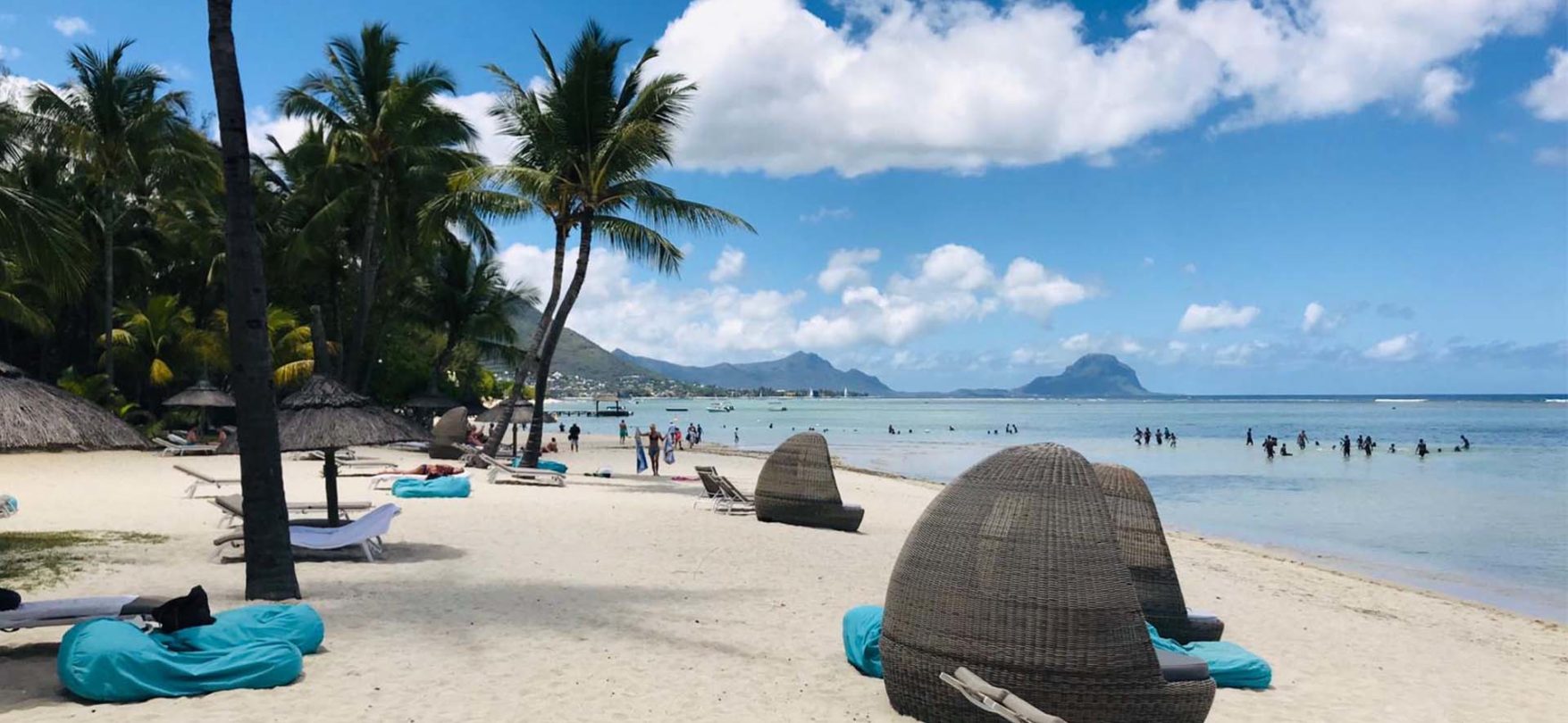 Traumstrand von Flic en Flac