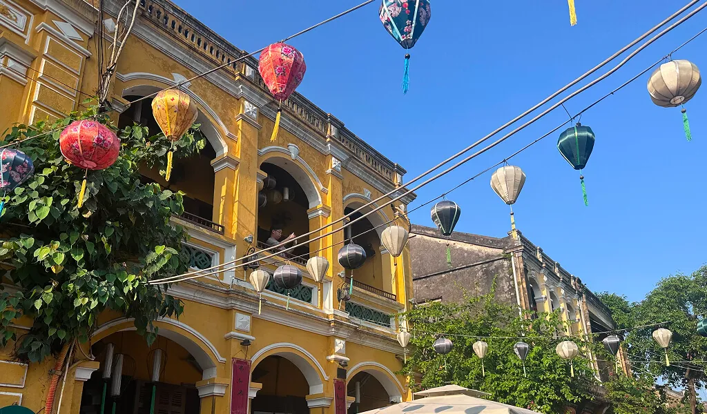 Hängende Laternen in der Altstadt von Hoi An, Vietnam