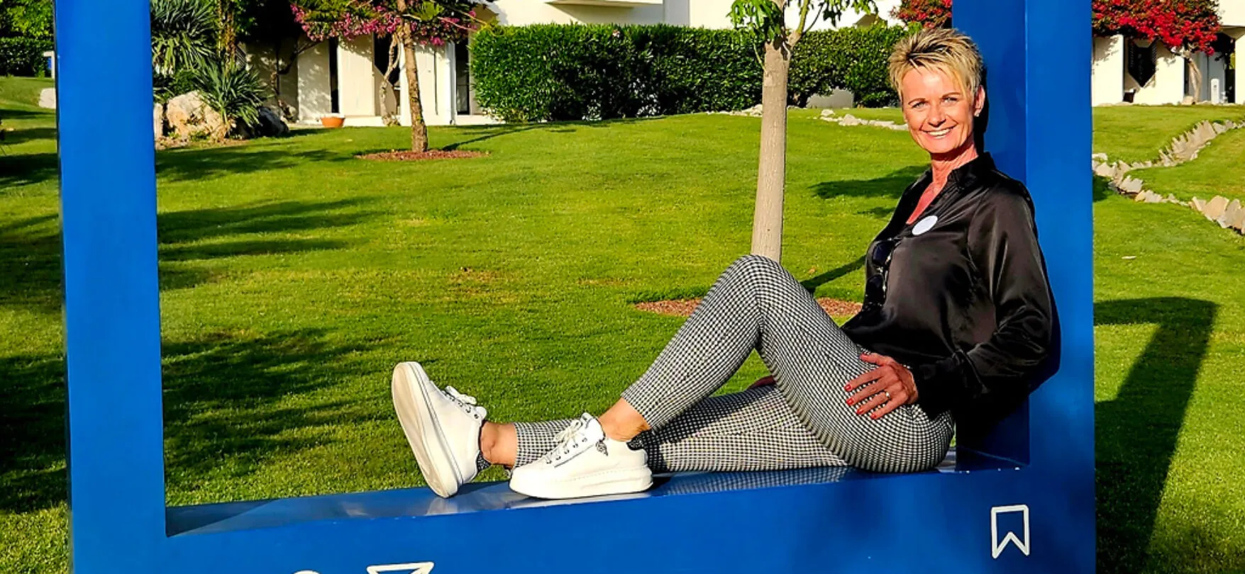 Ira Paulmann vom ReiseClub Dortmund im TUI Blue Sarigerme Park an der türkischen Ägäis